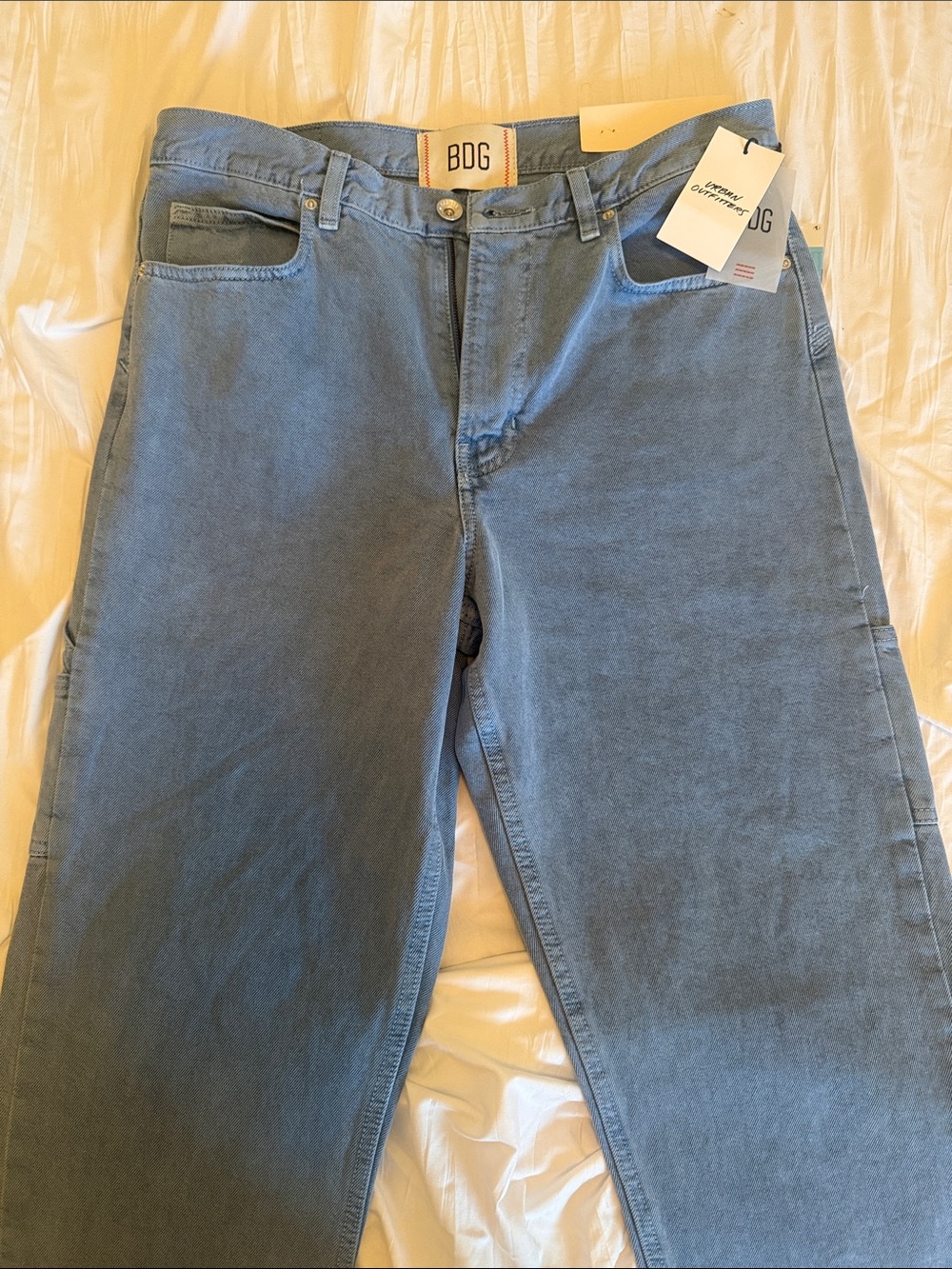 BDG/Urban Outfitters Men's Light Blue Relaxed Jeans